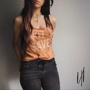 Custom Bleached Not Saved Top